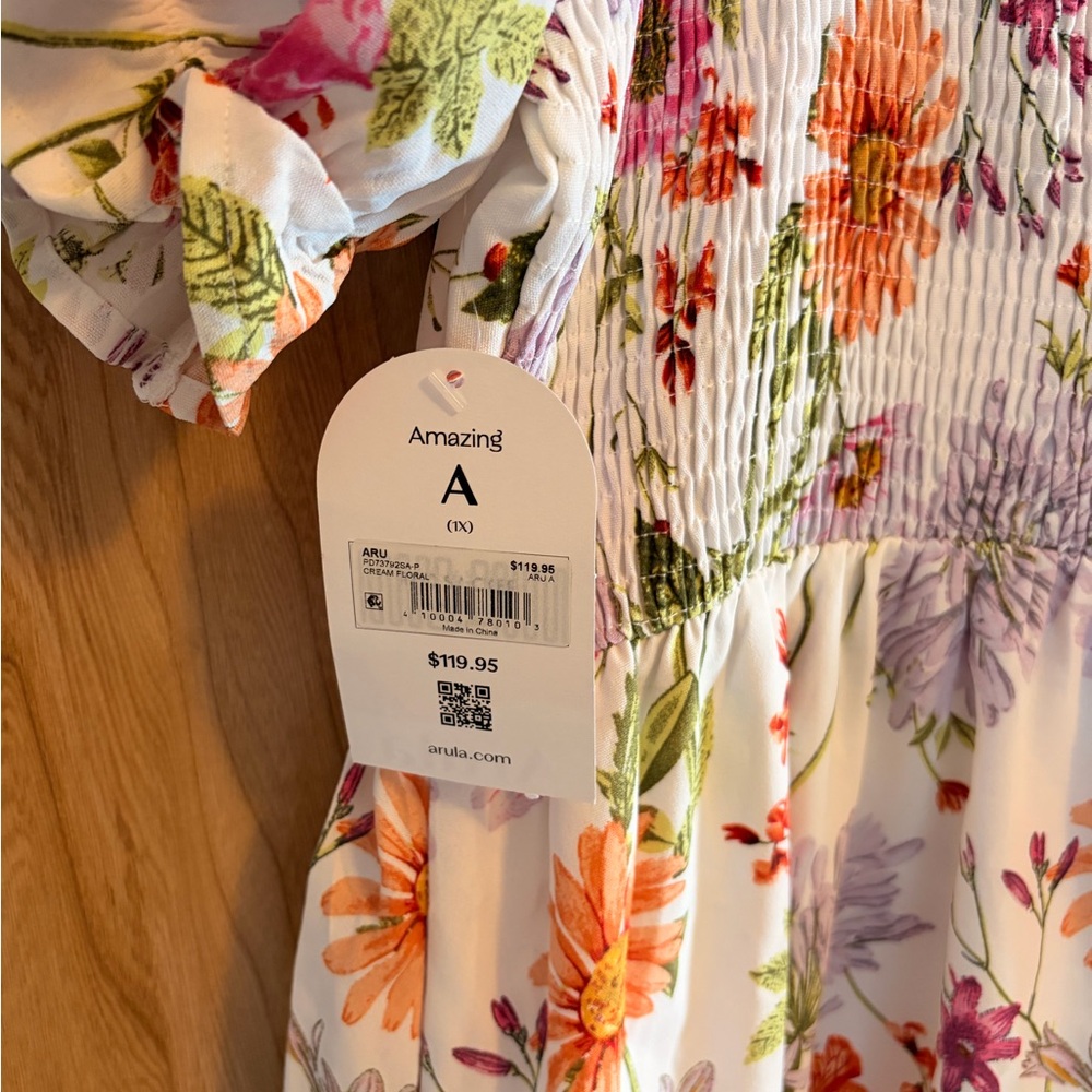 Arula Floral Print Maxi Dress - Picture 5 of 6